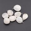 Irregular Natural Agate Crystal Stone Pendants for Keychains and Accessories