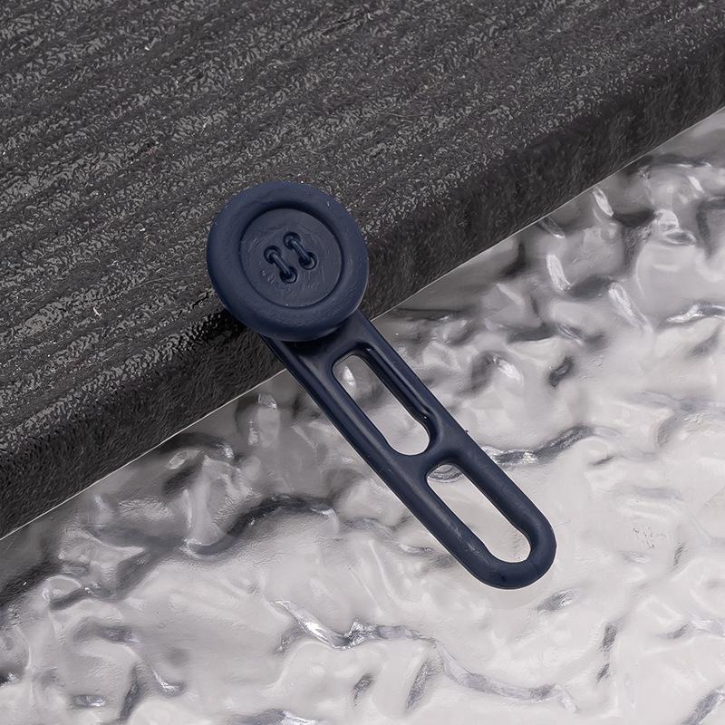 2/1pc Button Extender for Pants, Adjustable Waist Button, Retractable Waistband Expander, No Sew Buttons