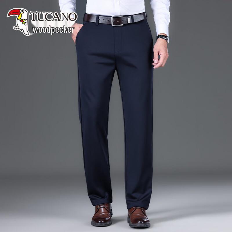 TUCANO Men s Relaxed Fit Straight Casual Pants 38