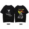 Die dunkle Seite Japans Lässiges Cooles T-Shirt Japanisches Motorrad Straße MT09 MT07 100% Baumwolle T-Shirt für Motorradfans Motorrad