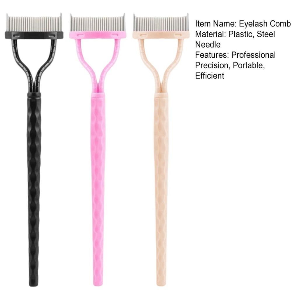 Wimpernkamm, tragbares Wimperntrennwerkzeug, Wimperndefinierer, Mascara-Kamm, Kosmetikpinsel, Werkzeug zum einfachen Trennen, effektive Augenbrauenpflegebürste