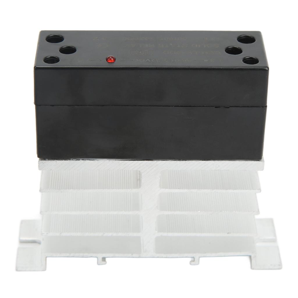 BERM DC To DC Solid State Relay Flame Retardant Housing 3‑32V Input 5‑220V Output Relay Module