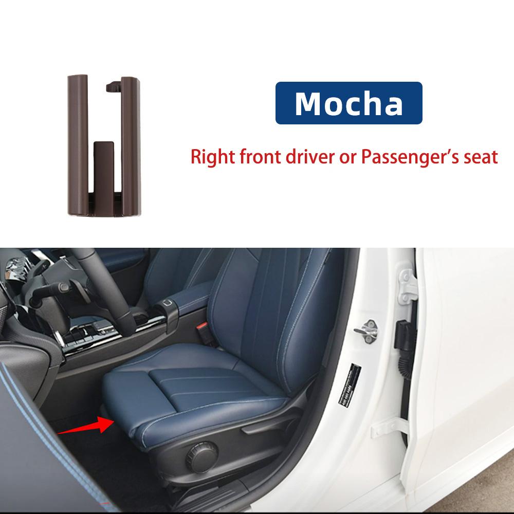 LHD RHD Interior Car Front Left Right Seat Sliding Track Rail Trim Cover For BMW X5 X6 X7 Series G05 G06 G07 G18 After 2018