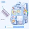 2025 Plaid Backpack: Large Capacity School Bag for Elementary to Junior High Students