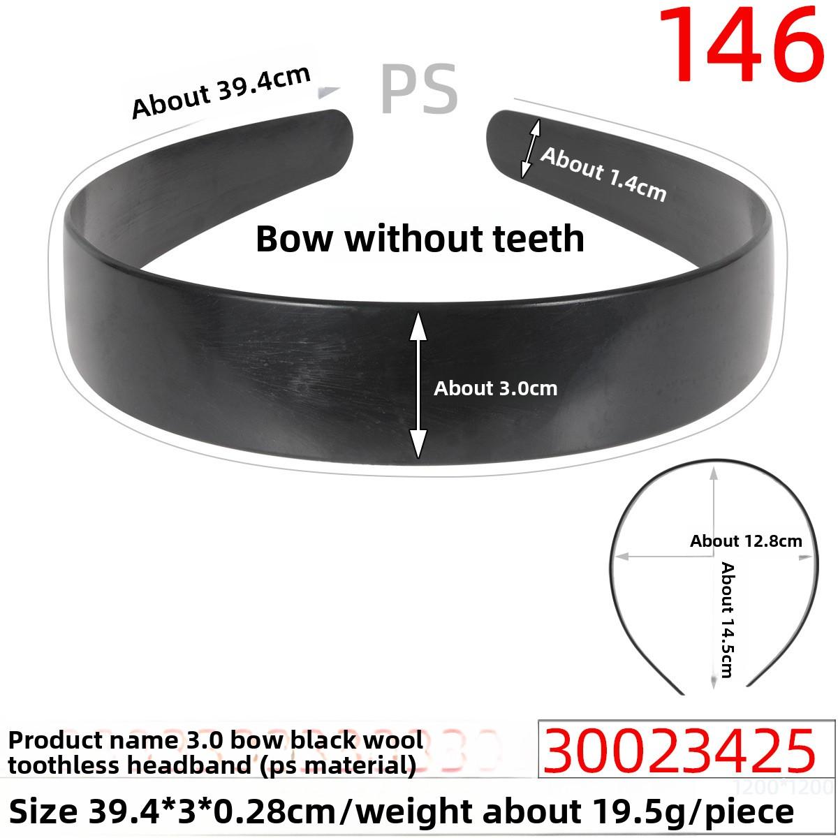 

Пластиковая повязка на голову, аксессуары, двусторонняя плоская основа для повязки, украшение для волос