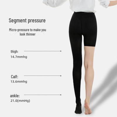 Dongfangyuan Women's Slimming Micro-pressure Pantyhose - Spring/Autumn Leg Contouring Stockings