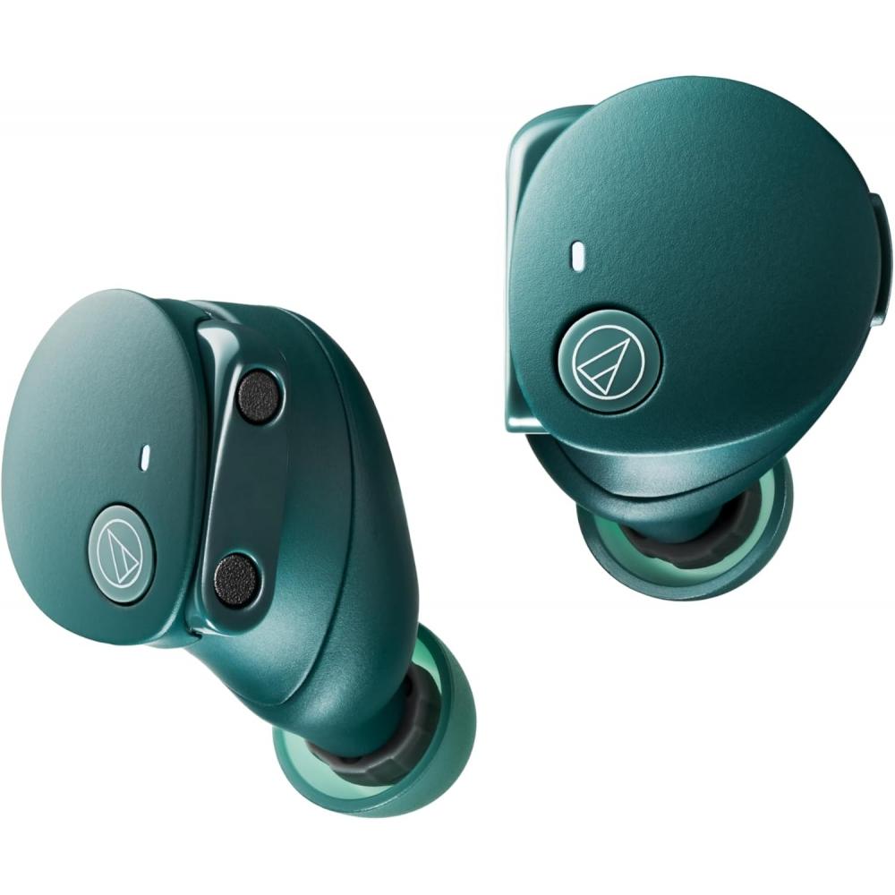 Audio Technica Wireless Earbuds Bluetooth Ip55 Waterproof 65 Hours Playtime Ath 