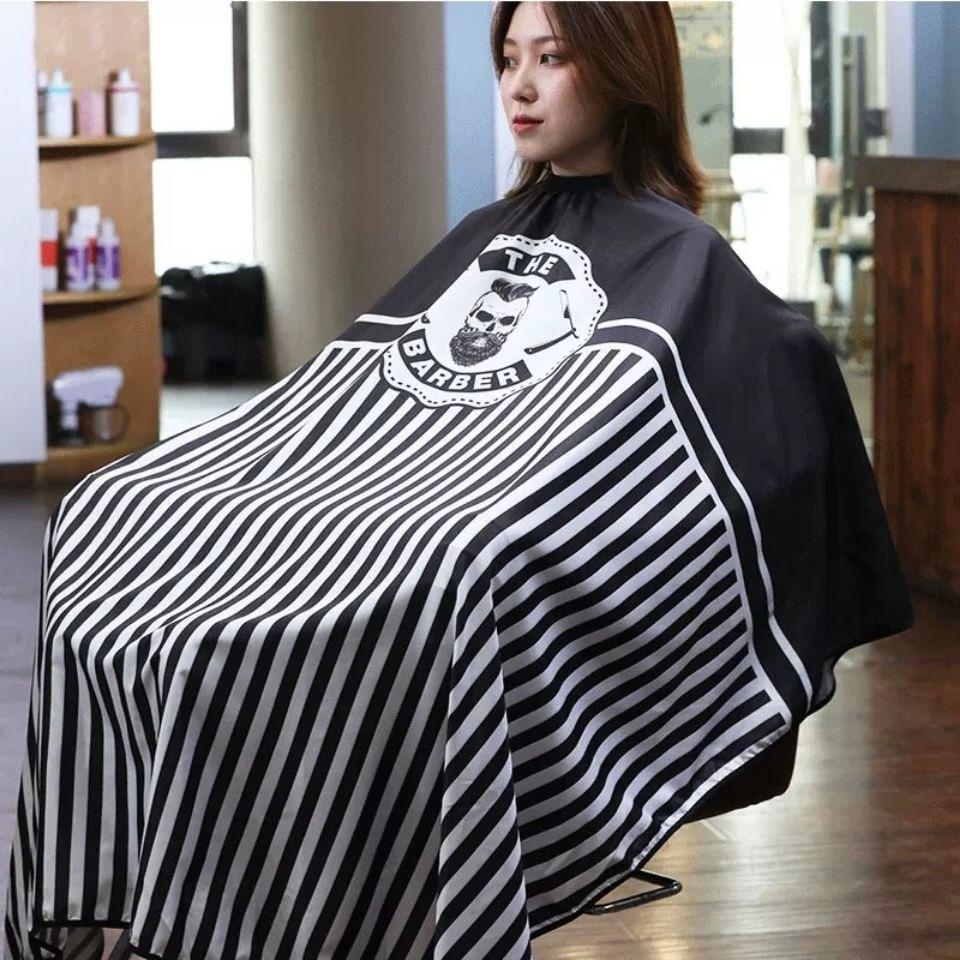 Anti-Static Non-Stick Hairdresser's Cape for Professional Salon Haircuts
