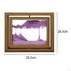 Art Picture Home Decor Decoration Liquid Hourglass Ornament Sandscapes Crafts Flowing Sand Painting