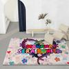 Pop Singer K-Karol GS Floor Mat Eco-Friendly Flannel Doormat Non-Slip Odorless Soft Short Plush Indoor Floor Rug