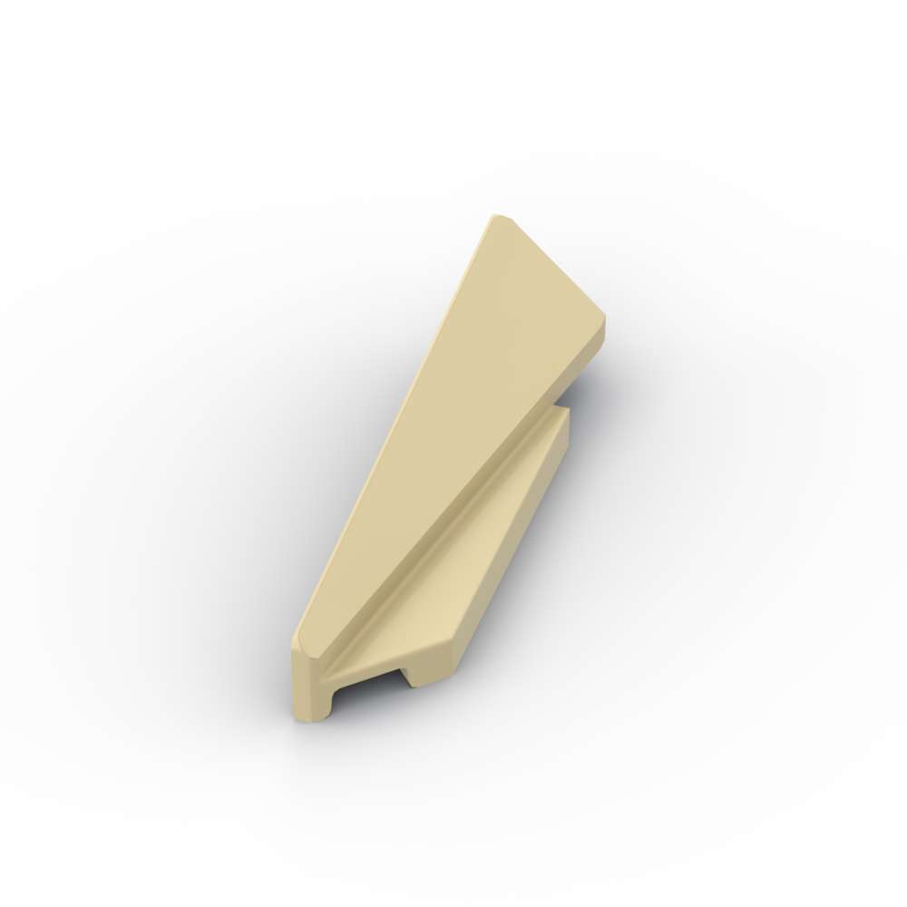 

MOC 10PCS 3388 Wedge 5x1x1 1/3 With 4x1 Building Blocks Kit Base Left House Castle Bricks Particle Puzzle DIY Toys Children Gift