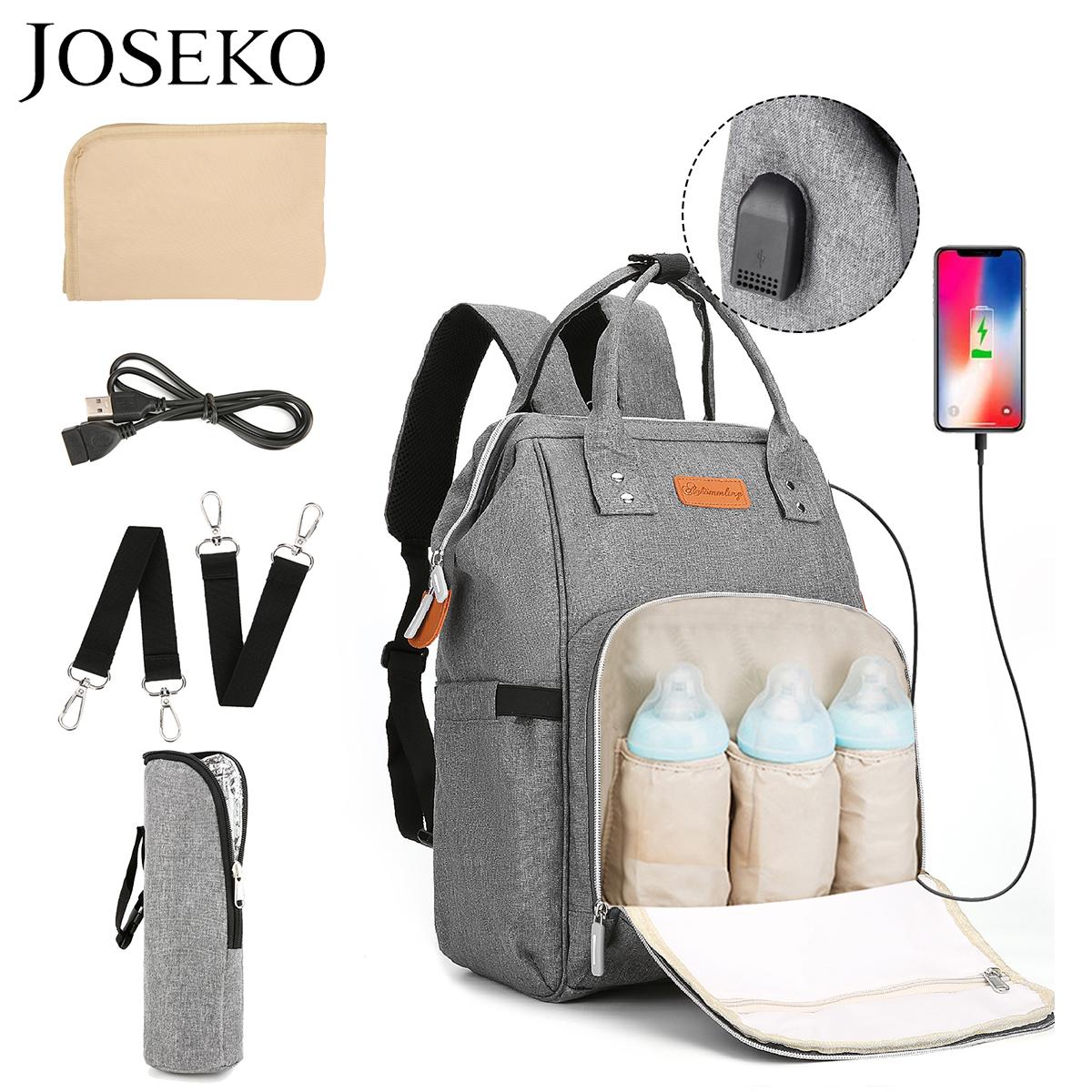 Sac à Langer Multifonction Étanche Avec Port USB - Grand Sac à Dos Pour Bébé, Idéal Pour Parents En Déplacement