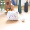 Niedliche Entzückende Plüschkatze Geldbörse Schlüsselanhänger Weichspielzeug Puppe Cartoon-Accessoire