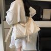 Foreign order niche punk style fashion rivet bag women 2025 tote bag large capacity lightweight shopping bag