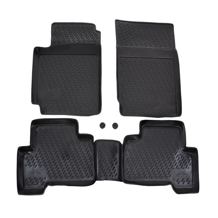 J&J AUTOMOTIVE | Exclusive 3D Rubber Floor Mats For Suzuki Grand Vitara 2005-2014 4-pcs