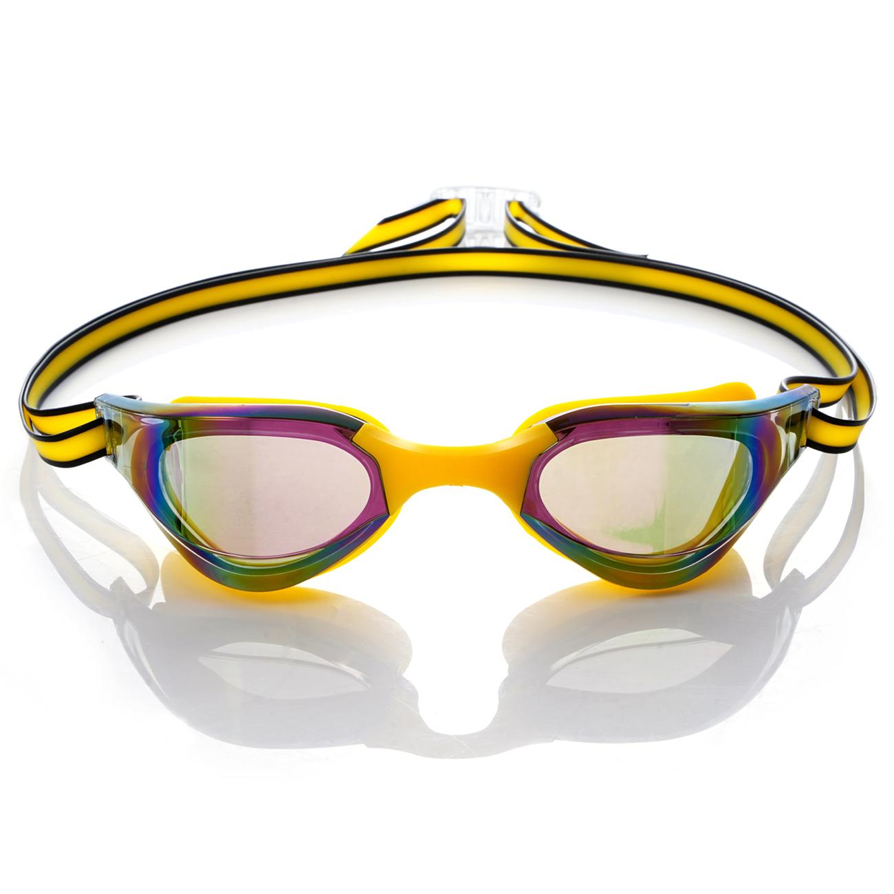 

BEPAN 1PC Anti Fog Swim Goggles for Adults - UV Protection, No Leak Soft Silicone Gasket, Enhanced Clarity for Pool & Open Water жовтий