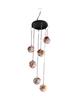 Wind Chime Bird Feeder Decorative Hanging Outdoor Hummingbird Feeder for Garden Yard Patio