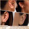 5 Paar 14K Goud Vergulde Huggie Hoepel Oorbellen voor Vrouwen - Hypoallergeen Dagelijks Sieraden voor Gevoelige Oren Meerdere Piercing Set