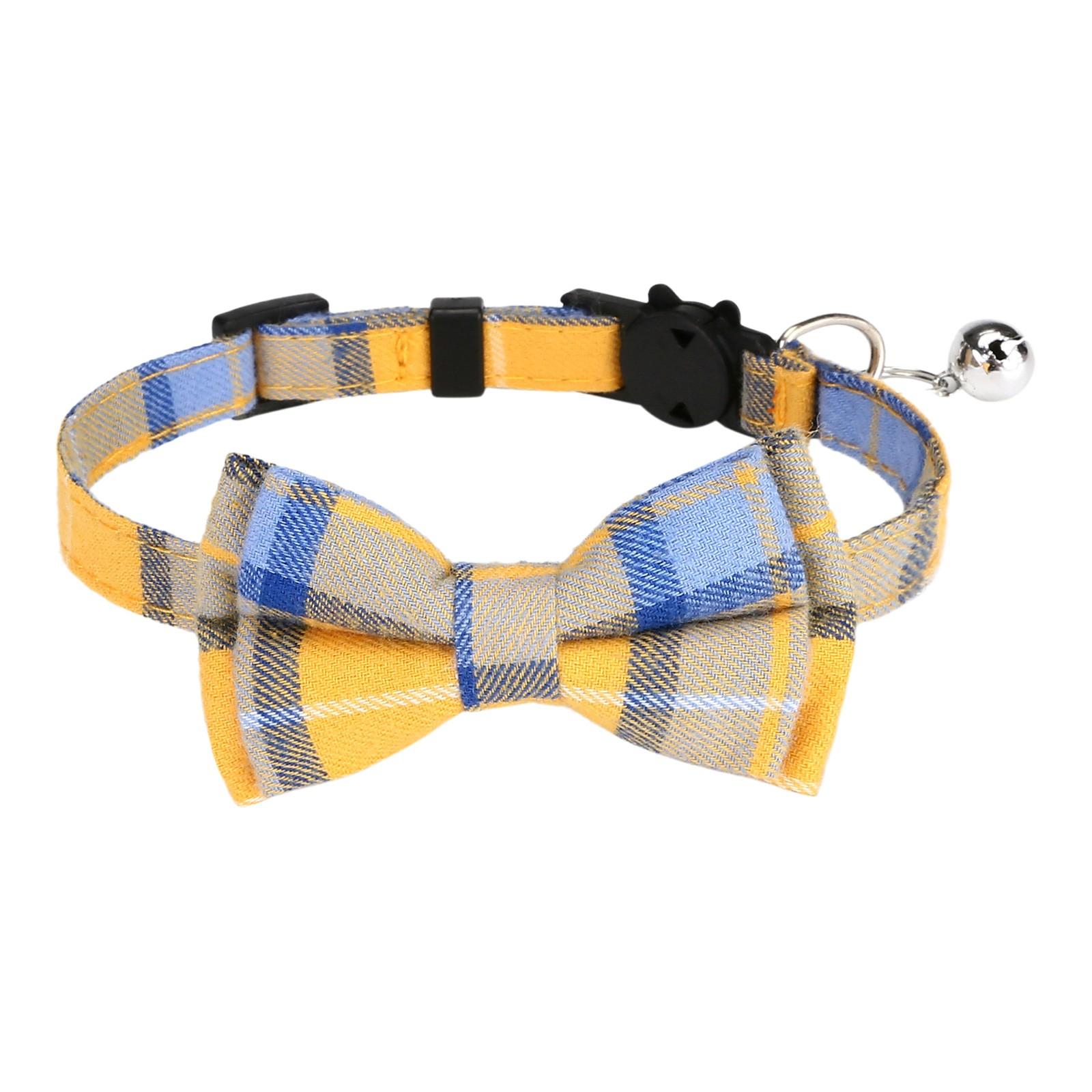 

Ошейник для домашних животных с бантом, английский ошейник, ремень для кошек, гнездо для защиты головы кошки, ошейник для собак с бантом и колокольчиком для собак, кошек и кроликов One Size