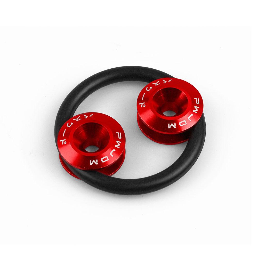 Pare-chocs De Fixations À Dégagement Rapide JDM En Aluminium Pour Kit De Couvercles De Trappe De Garde-boue De Coffre De Voiture