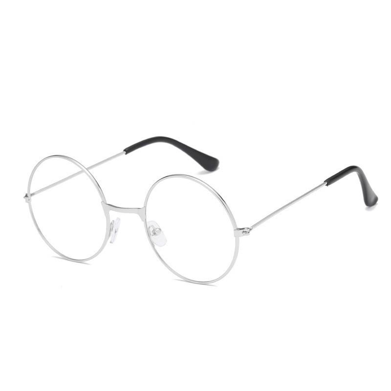 Cosplay Glasses Anime Potters Round Metal Frame Retro Vintage Style Accessories for Adults Boys Girls Gifts