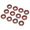 12Pcs Trimmer Oil Seal Cover Kit Iron ABS Oil Seal Replacement for Stihl FS80 FS85