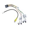 YOBIS Kenwood Compatible ETC Steering Wheel Remote Control Cable Dedicated RCA Conversion Rear Camera Connection Cable + Terminal/universal