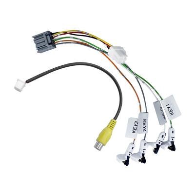 YOBIS Kenwood Compatible Saispeed Navi ETC Steering Remote Control Cable + Dedicated Terminal/Universal RCA Converter Rear Camera Connection Cable