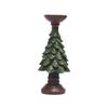 Christmas Tree Candle Holder Ornaments Ins Style European Style Home Living Room Desktop Decoration Crafts Wooden Candle Holder