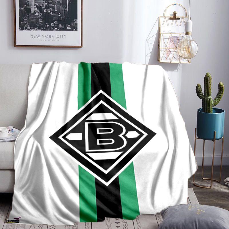 Coperta Borussia Verde Nera Leggera Coperta Ideale per il Letto Perfetta per Viaggi, Campeggio, Soggiorni, Uffici, Divani, Regalo di Natale per Fan