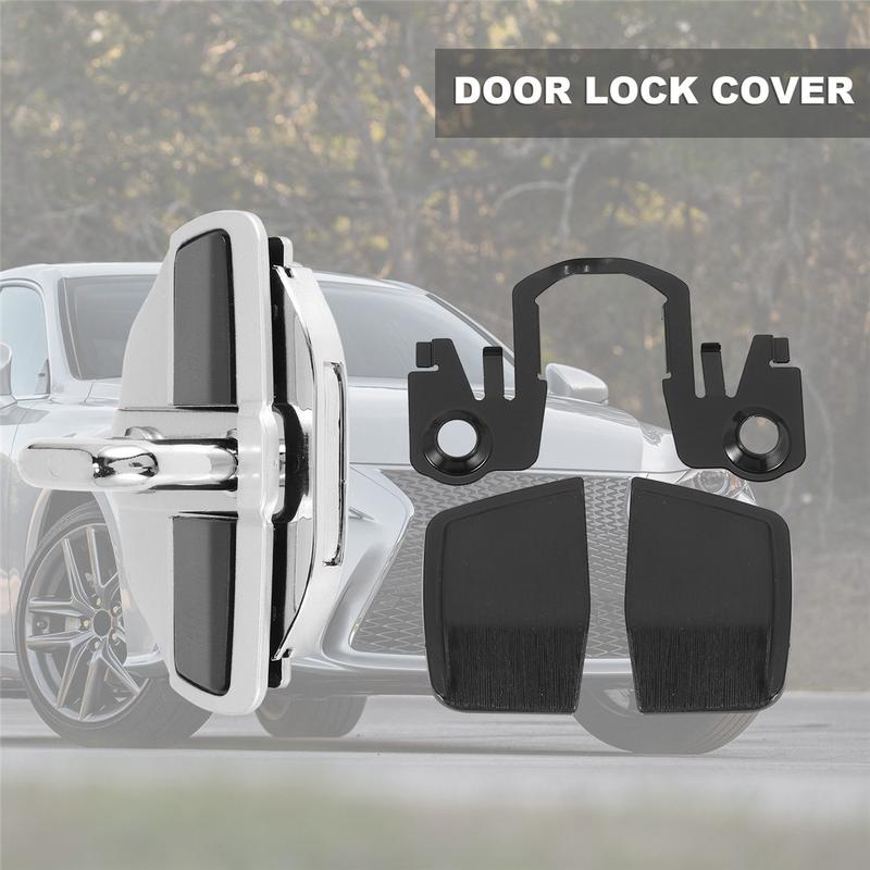 1 Sets TRD Door Stabilizer Door Lock Protector Latches Stopper Cover for Lexus All Series ES GX460 LC LS LX NX RX UX
