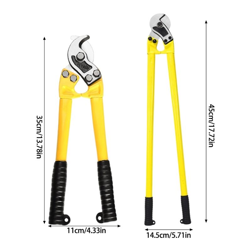 Lightweight Cable Cutter Snips Scissors Shears Easy Handling And Portability For Technicians & Home Improvement Projects