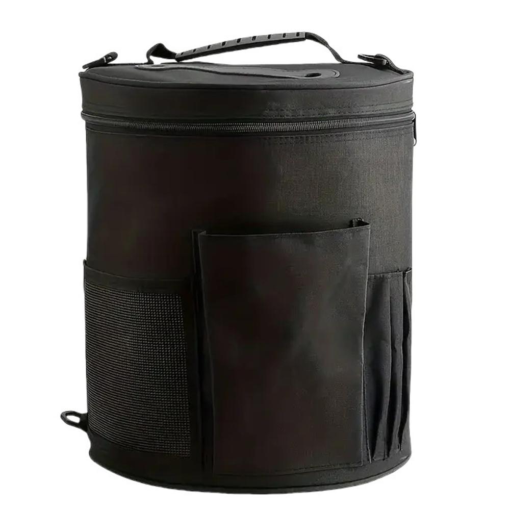 Häkeltasche mit großer Kapazität Garnaufbewahrung Stricknadelorganisator Häkel-Tragetasche mit Vordertasche für Garn Häkelnadeln Stricknadeln