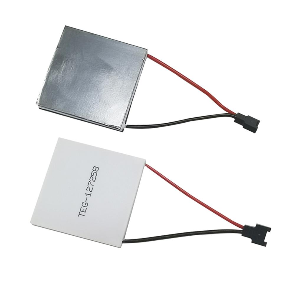 Acessórios para Ventilador de Lareira Cooler Termoelétrico Semicondutor Peças Peltier Externas Peças de Reposição para Ventilador de Reparo