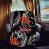 Polynesian Tattoo Plumeria Customize Your Name Rv Blanket Comfortable Soft Lightweight All Season Multi Purpose Blanket For Travel Camping Picnics