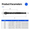 Multiple pack options Cross Hex Tile Drill Bit Set Glass Concrete Ceramic Tile Hard Alloy Triangle Drilling Bit Hole Opener
