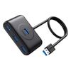 UGREEN HUB 4in1 USB 3.0 with Type-C Adapter To 4*USB 3.0 1M CR113, Black