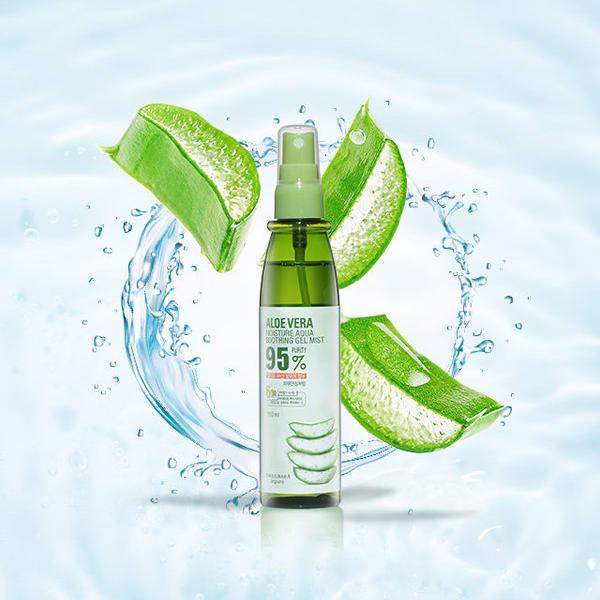 

Успокаивающий гель-спрей Gwiulnara Aloe Vera Moisture Aqua 110 мл