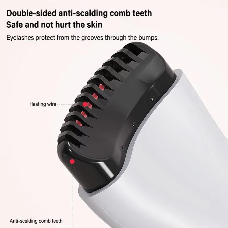 Portable Electric Eyelash Curler Heated Eyelashes Curler Anti-scalding Three-gear Quick Eyelash Curls Long-lasting Makeup Tools