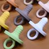 Silicone Wave Pacifier: Baby Sleep Aid & Teething Toy, Multiple Colors Available