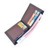 Menn Mote Korte lommebøker Vintage Design Kunstskinn Bifold Lommebok Kortholder Veske