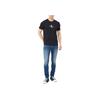Logo Print Casual Crew Neck Short Sleeve T-Shirt Men T-Shirts Black J318108-BEH