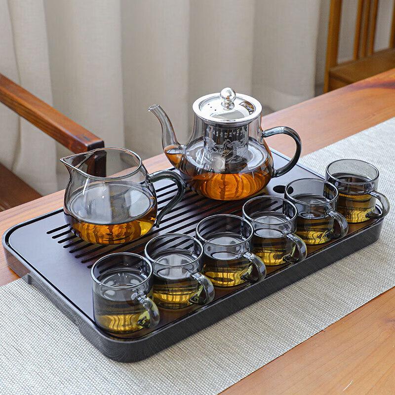 Qiwei Heat-Resistant Glass Tea Set