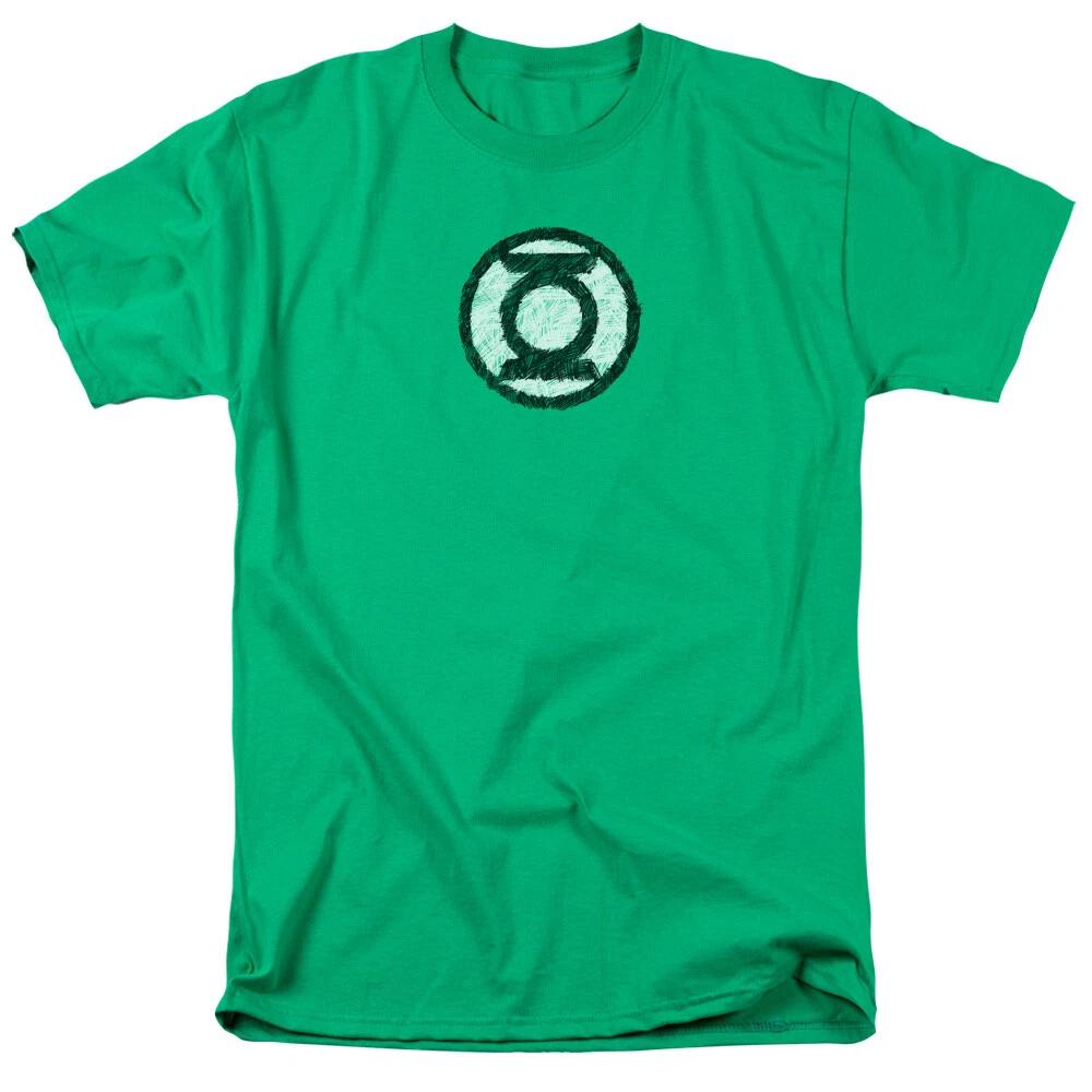 Green Lantern  Scribble Lantern Logo  T-Shirt - to 4X S