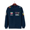 Men Women Thicken Autumn and Winter F1 Red Bull Racing Print Crewneck Sweatshirt Casual Loose Long Sleeve Pullover Sport Streetwear