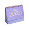 Nützlicher 2026 Desktop-Papierkalender Multifunktionaler Heimdekor Planer Zeitplaner Jahresnotizbuch Agenda Organizer
