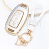 3/4/5 Button Car Key Fob Case Cover For Hyundai I30 Ix35 Kona Encino Solaris Azera Grandeur Ig Accent Santa Fe Palisade Keychain