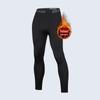 Ensemble Thermique de Compression Hivernal: Couche de base hautement élastique, à séchage rapide et chaude pour le sport et le fitness