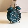 4 Inch Twin Bell Loud Alarm Clock Luminous Table Clock Retro Student Alarm Clock  Students