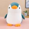1 Piece 25/35/45Cm Cartoon Colorful  Penguin Plush Doll Pillow Blue Black Pink Animal Toy Home Decoration Gift For Boys Girls